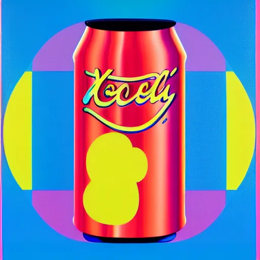 Prompt: soda can by shusei nagaoka, kaws, david rudnick, airbrush on canvas, pastell colours, cell shaded, 8 k