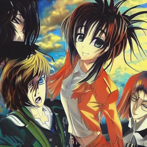 Image similar to Original Anime art