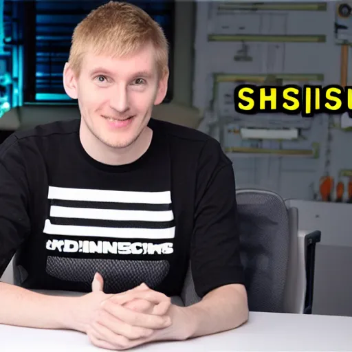 Image similar to linus from linustechtips