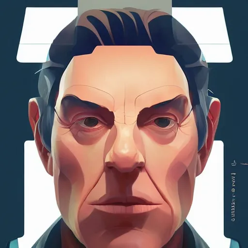 Image similar to face icon stylized minimalist total recall, loftis, cory behance hd by jesper ejsing, by rhads, makoto shinkai and lois van baarle, ilya kuvshinov, rossdraws global illumination