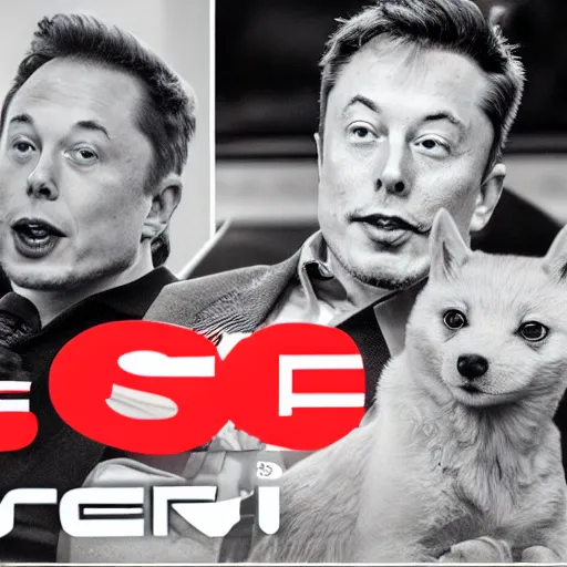 Prompt: doge, elon musk, crypto, twitter