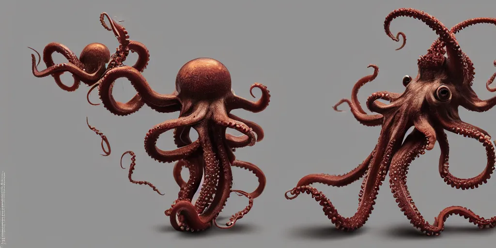 OTTO - The Mad Octopus  3d Models for Daz Studio and Poser