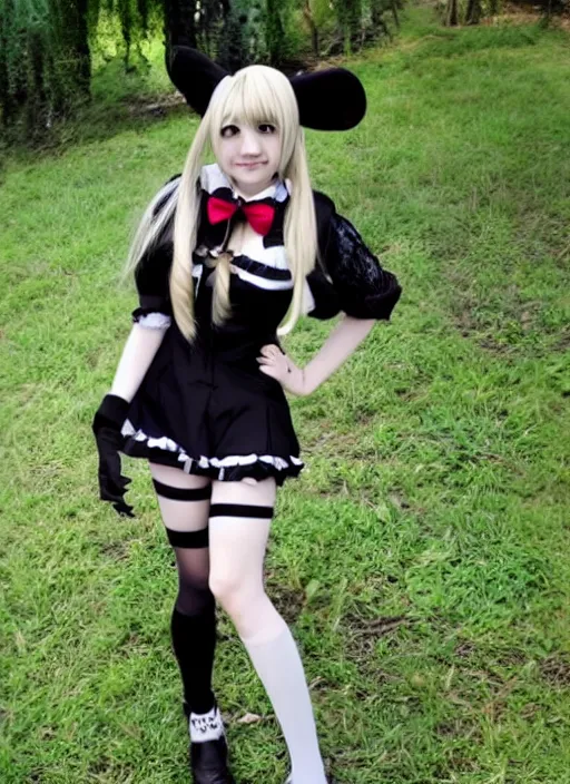 Image similar to misa amane, cosplay