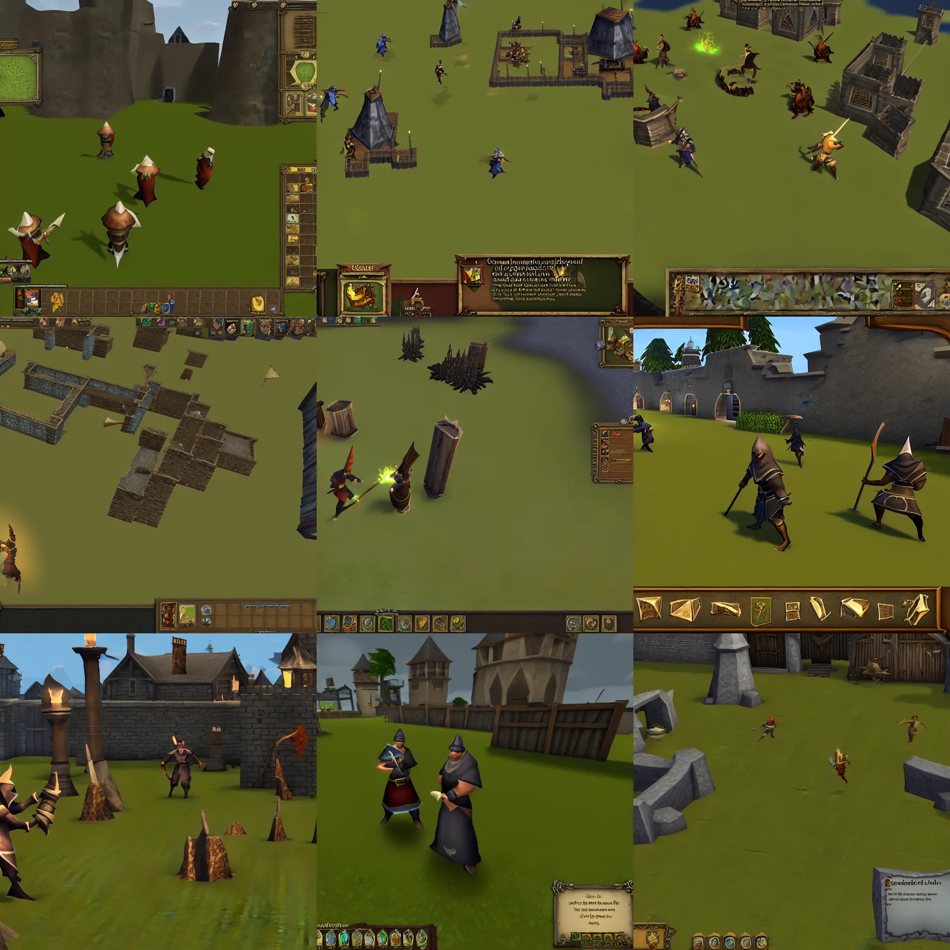 screenshot from the game runescape Stable Diffusion OpenArt