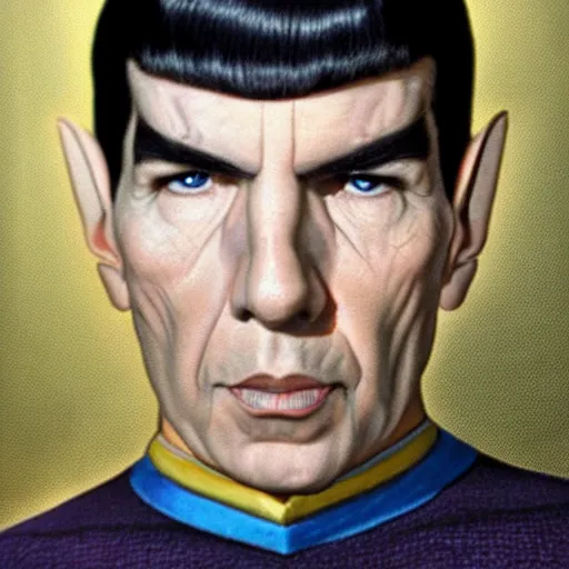 Prompt: a beautiful photo of spock, photorealistic