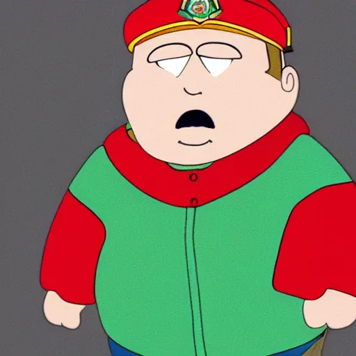 Prompt: Photo of Eric Cartman as a real human boy, hyperrealistic, 4k, full body