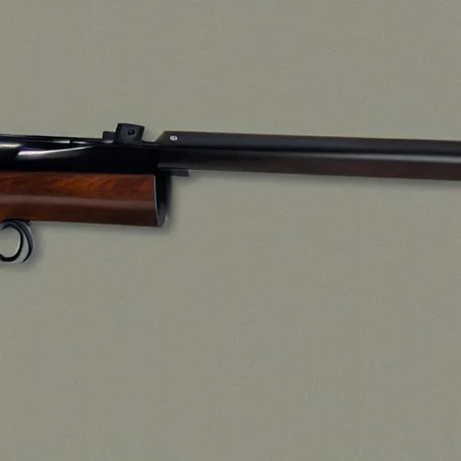 Image similar to minimalist lever action rifle