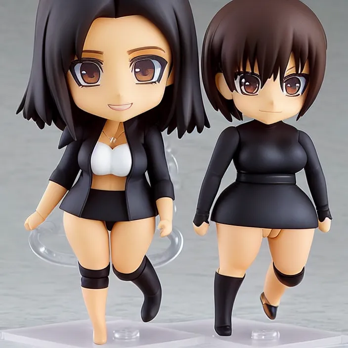 Image similar to kim kardashian, an anime nendoroid of kim kardashian, figurine, detailed product photo