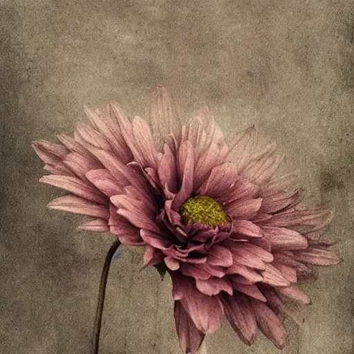 Image similar to dreadful by adrian landscape, nature,. the illustration is a beautiful & haunting work of art of a series of images that capture the delicate beauty of a flower in the process of decaying. the colors are muted & the overall effect is one of great sadness.