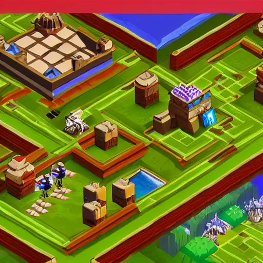 Image similar to isometric rpg game made by Money