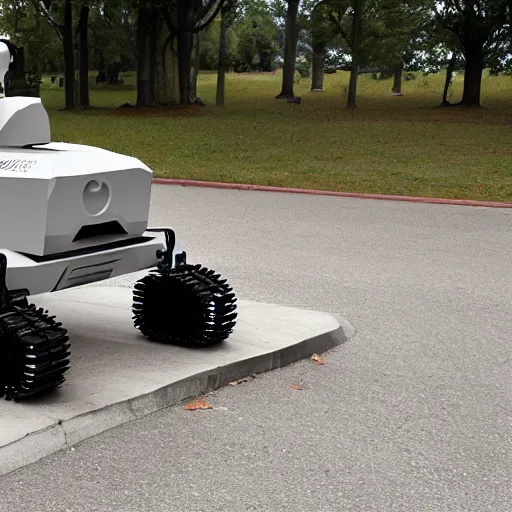 Prompt: unmanned ground vehicle