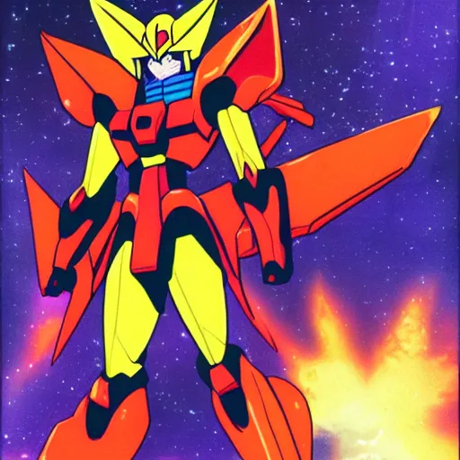 Image similar to nether gundam