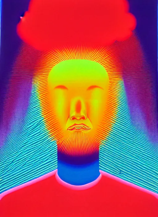 Image similar to head explosion by shusei nagaoka, kaws, david rudnick, airbrush on canvas, pastell colours, cell shaded!!!, 8 k