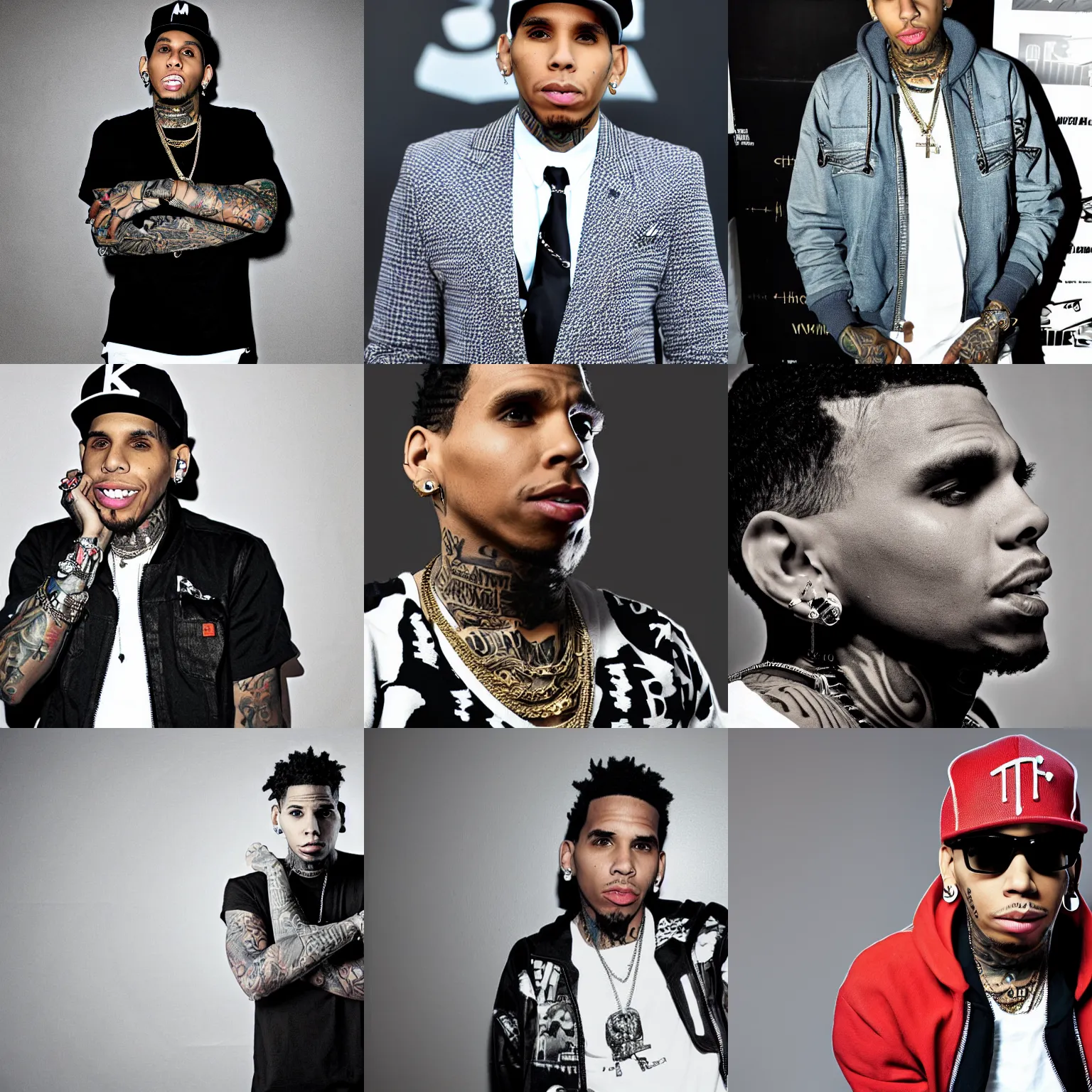 Prompt: rapper kid ink