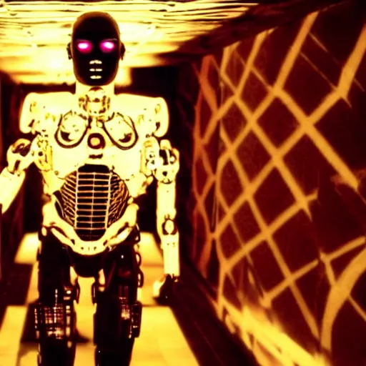 Image similar to movie still of a cyborg, cinematic composition, cinematic light, by alejandro jodorowsky and gaspar noe