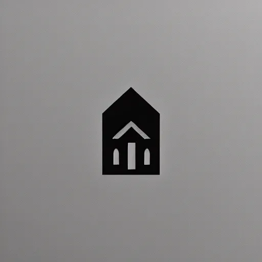 Prompt: logo of a house and a building, minimalistic, vectorized logo style