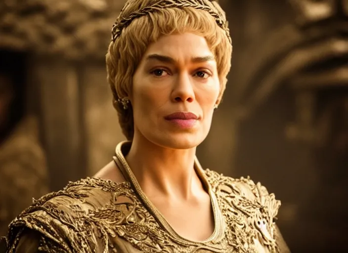 Prompt: jay z! as cersei lannister, game of thrones ( 2 0 1 4 )