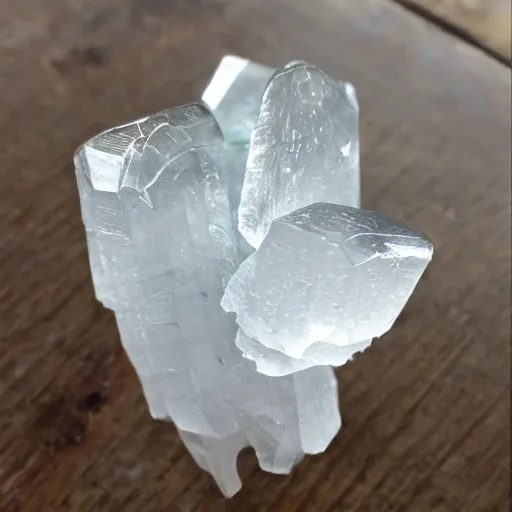 Image similar to raw clear quartz crystal natural formation