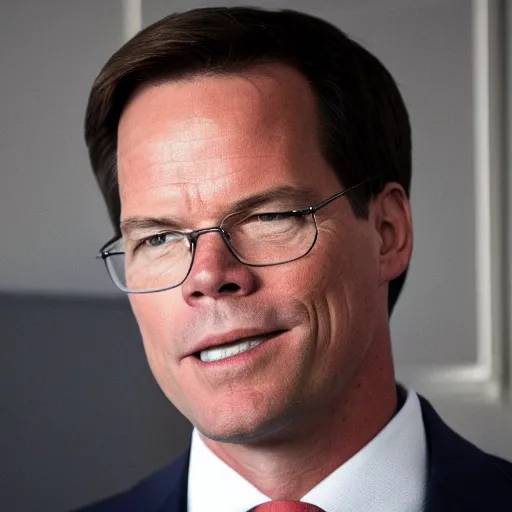 Image similar to mark rutte