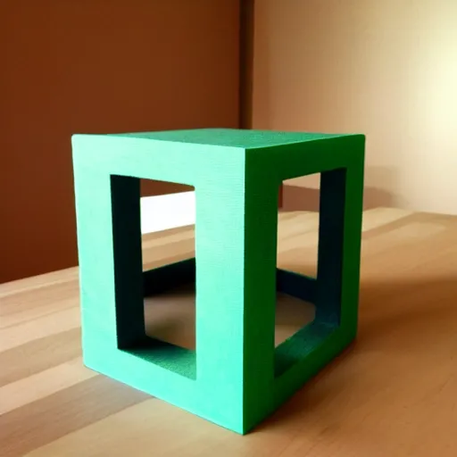 Image similar to cube!! on table