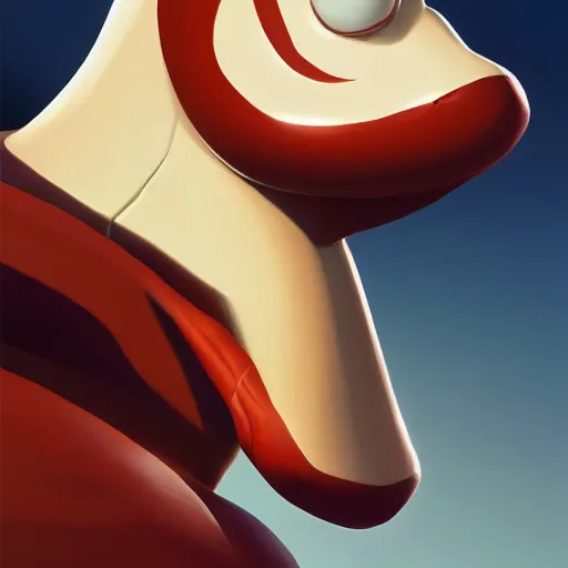 Image similar to face icon stylized minimalist earthworm jim, loftis, cory behance hd by jesper ejsing, by rhads, makoto shinkai and lois van baarle, ilya kuvshinov, rossdraws global illumination