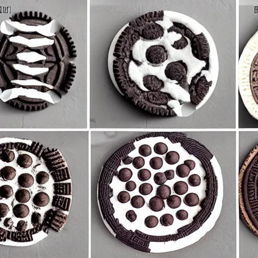 Prompt: detailed design drawings of how to build an oreo cookie