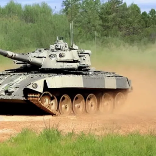 Image similar to future battle tank