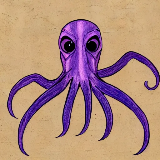 Image similar to professional high quality illustration of a squid spider chimera