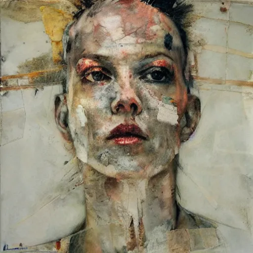 Image similar to portrait by Lita Cabellut