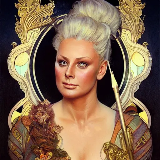 Image similar to amazing lifelike award winning pencil illustration of kim Woodburn trending on art station artgerm Greg rutkowski alphonse mucha cinematic