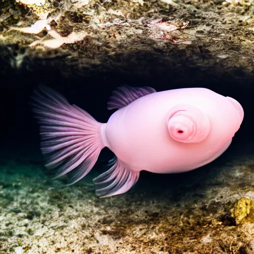 prompthunt: a blob fish getting anxious at a job interview, Natural  Geographic, photo, 4K