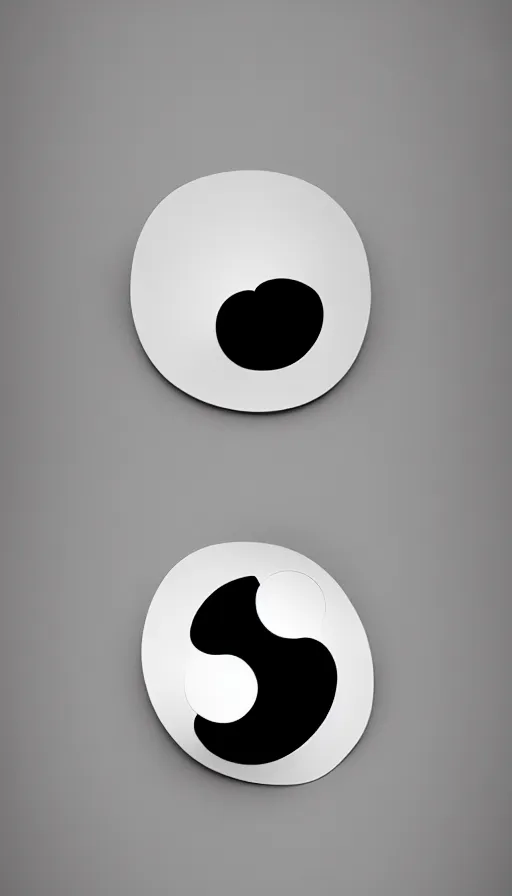 Image similar to Abstract representation of ying Yang concept, by Fortiche Studio