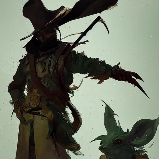 Image similar to western fantasy bard style costume design, green tone, design by cory loftis, fenghua zhong, ryohei hase, ismail inceoglu and ruan jia.