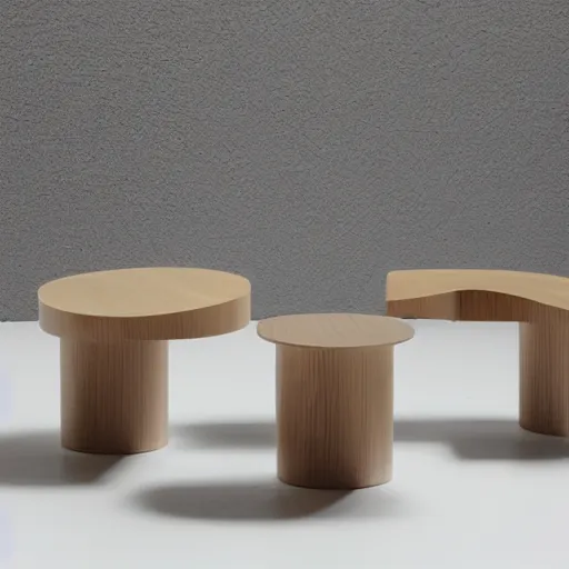 Image similar to the stool by tadao ando