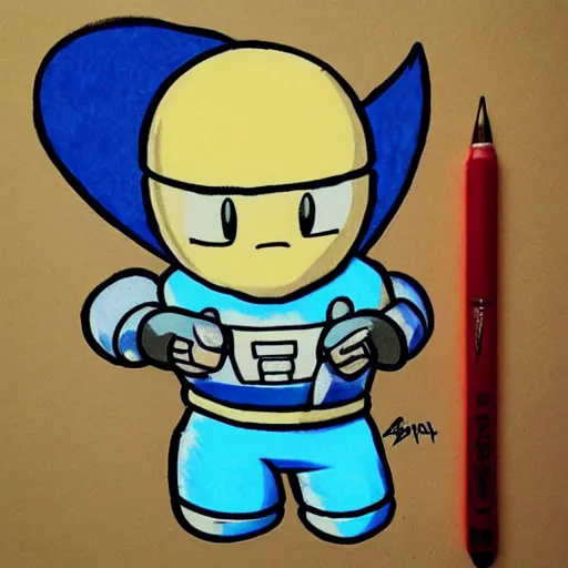 Image similar to finn the human drawn by akira toriyama