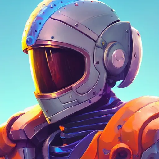 Image similar to robot helmet mask fantasy art apex fortnite Video game icon, 2d game art gta5 cover , official fanart behance hd artstation by Jesper Ejsing, by RHADS, Makoto Shinkai and Lois van baarle, ilya kuvshinov, rossdraws