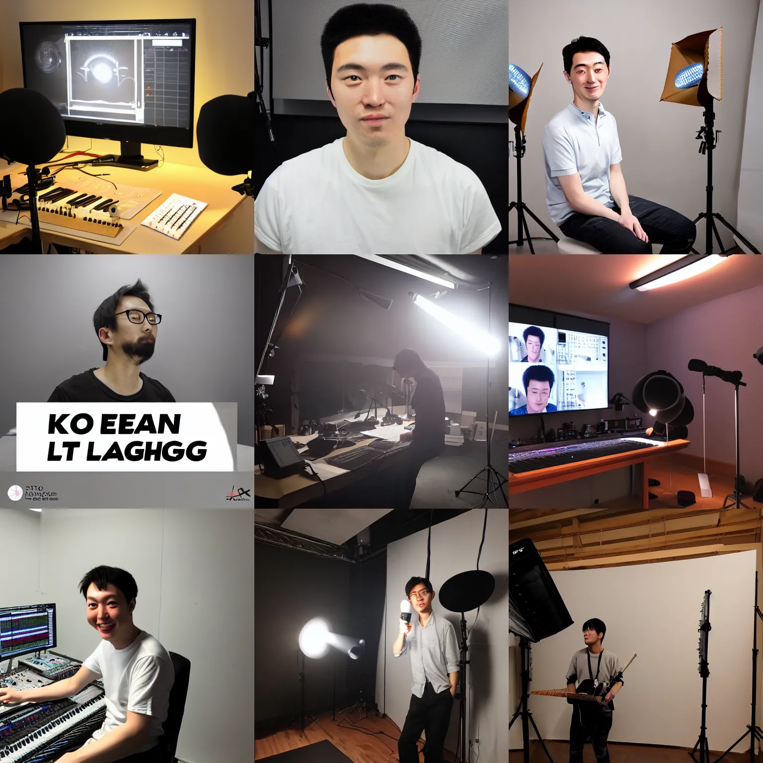 Prompt: korean dave, studio lighting