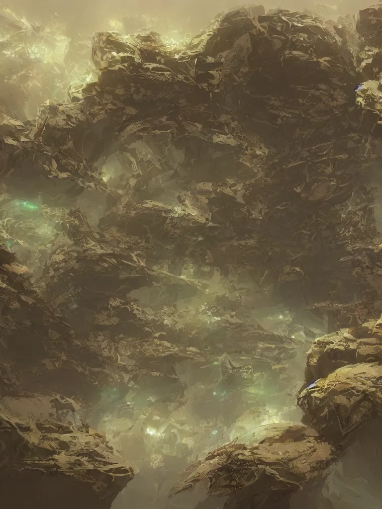 Prompt: fractal by Disney Concept Artists, blunt borders, rule of thirds