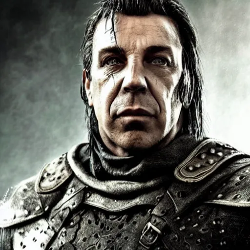 Image similar to Till Lindemann in Skyrim V