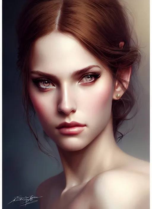 Image similar to a gorgeous female photo, professionally retouched, soft lighting, wearing a feather dress, realistic, smooth face, perfect eyes, wide angle, sharp focus on eyes, 8 k high definition, insanely detailed, intricate, elegant, art by artgerm and greg rutkowski and tom bagshaw