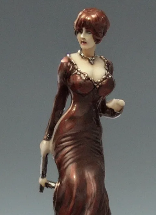 Image similar to Fine Image on the store website, eBay, Full body, 80mm resin detailed miniature of an attractive mature lady