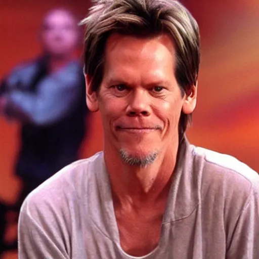 Image similar to kevin bacon as bacon