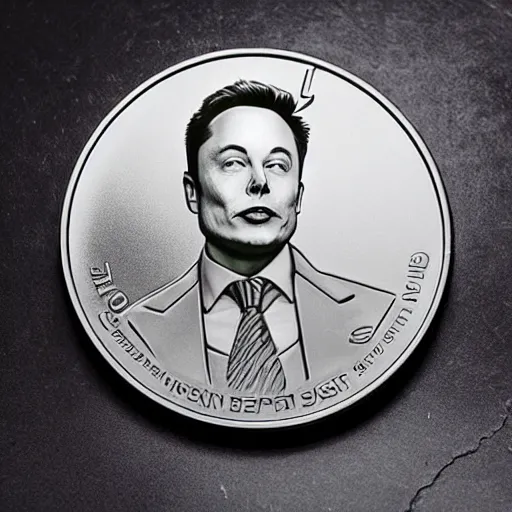 Image similar to elon musk coin