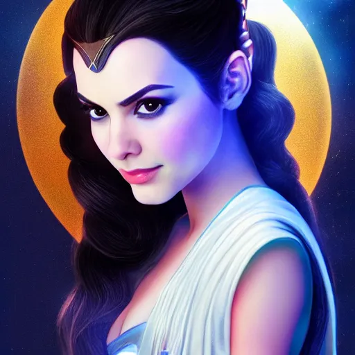 Image similar to victoria justice as princess padme in star wars episode 3, 8 k resolution, cinematic lighting, anatomically correct