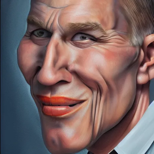 Image similar to Caricature portraits done of Jerma, realistic, hyperrealistic, very realistic, highly detailed, very detailed, extremely detailed, detailed, oil painting, digital art, trending on artstation