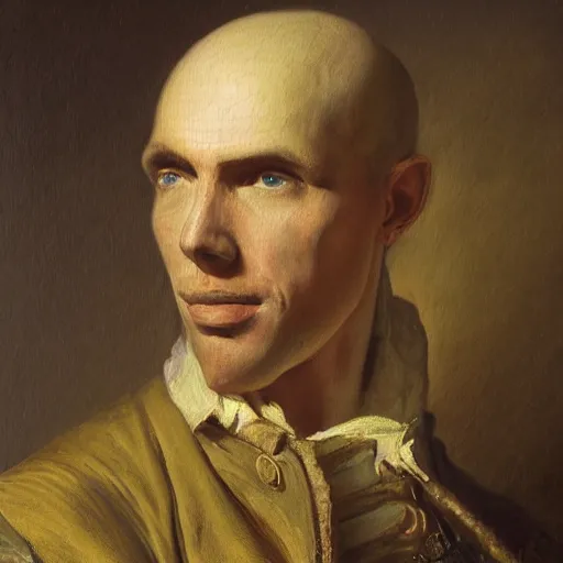 Image similar to Jerma985 in a 1700's Painting, detailed, highly detailed, heroic, epic, complex, very detailed, realistic, HD quality, 8k resolution, body and headshot, Oil Painting, 1700's Painting of Jerma985, 1700's Painting Style, 1700's Painting, Painting, Trending on Artstation