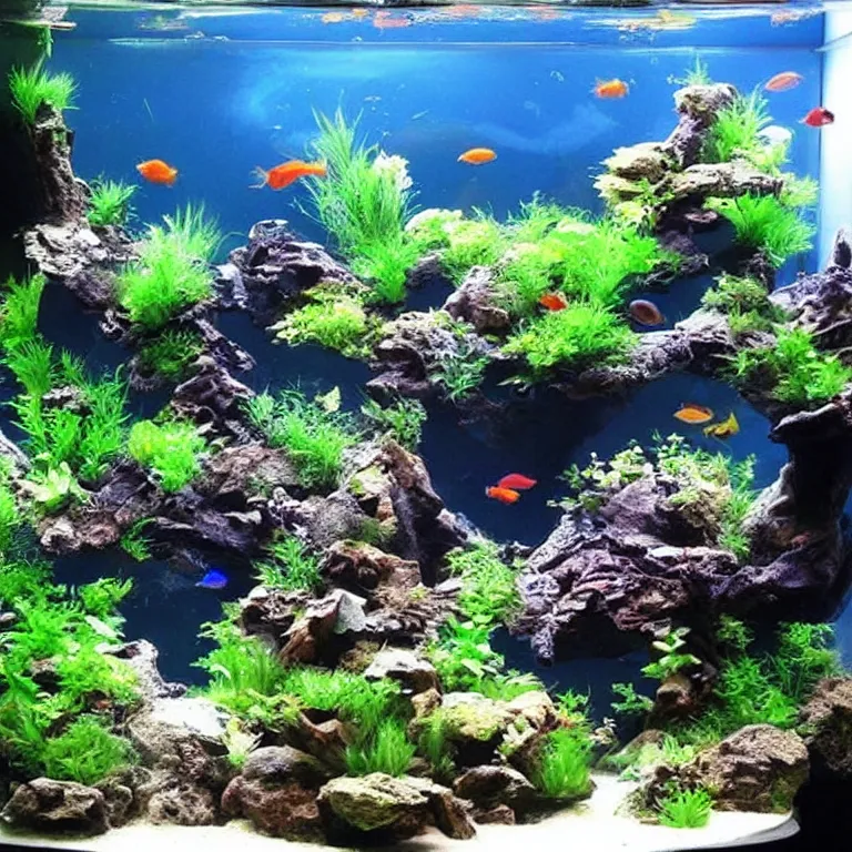 Image similar to aquarium landscale beautiful