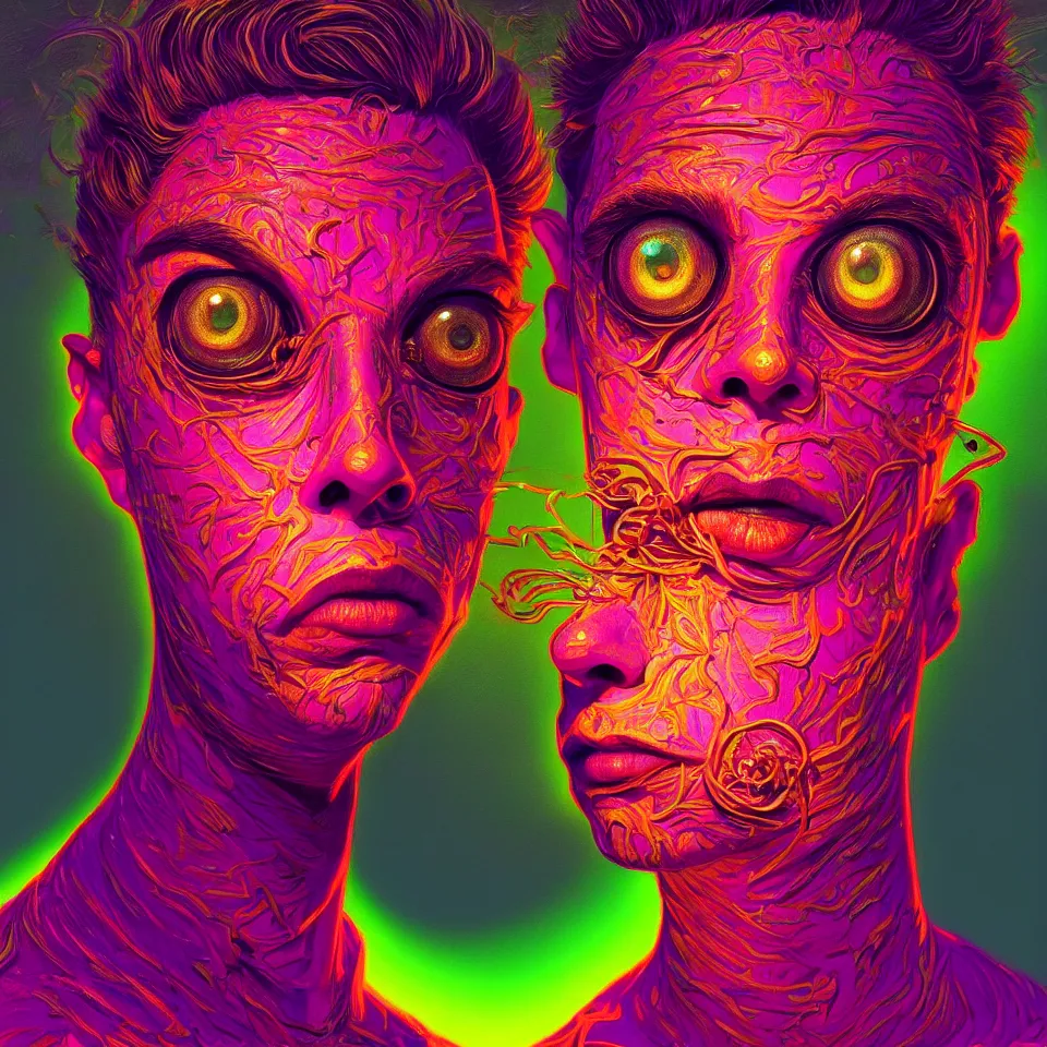 Image similar to bright psychedelic todd solondz, diffuse lighting, fantasy, intricate, elegant, highly detailed, lifelike, photorealistic, digital painting, artstation, illustration, concept art, smooth, sharp focus, art by francis bacon