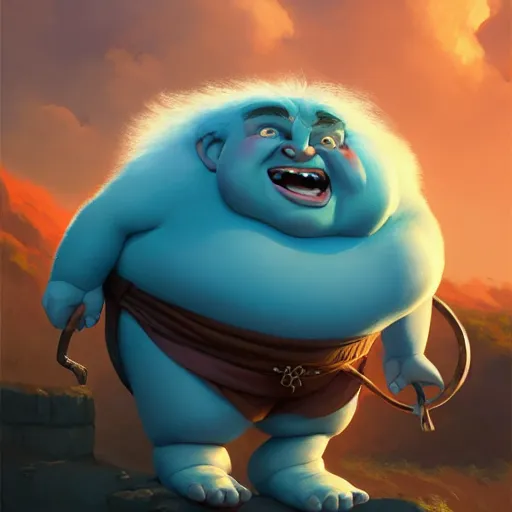 Image similar to biden as a chubby troll, ben hur, loftis, cory behance hd by jesper ejsing, by rhads, makoto shinkai and lois van baarle, ilya kuvshinov, rossdraws global illumination