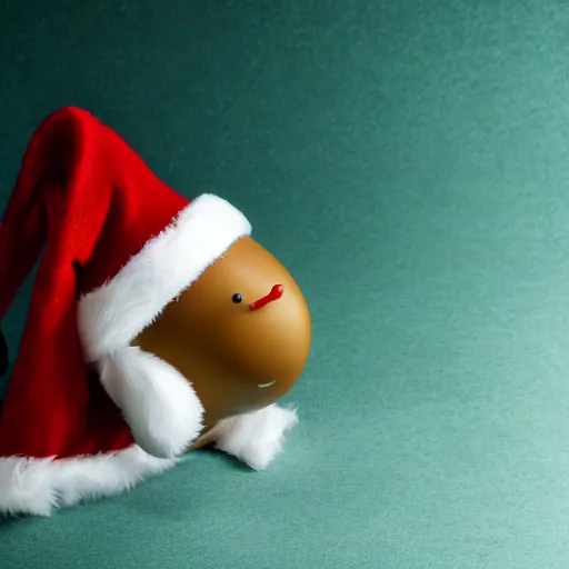 Prompt: uhd candid photo of mr. hankey the christmas poo, with accurate face, uhd, studio lighting, correct face, photo by annie leibovitz